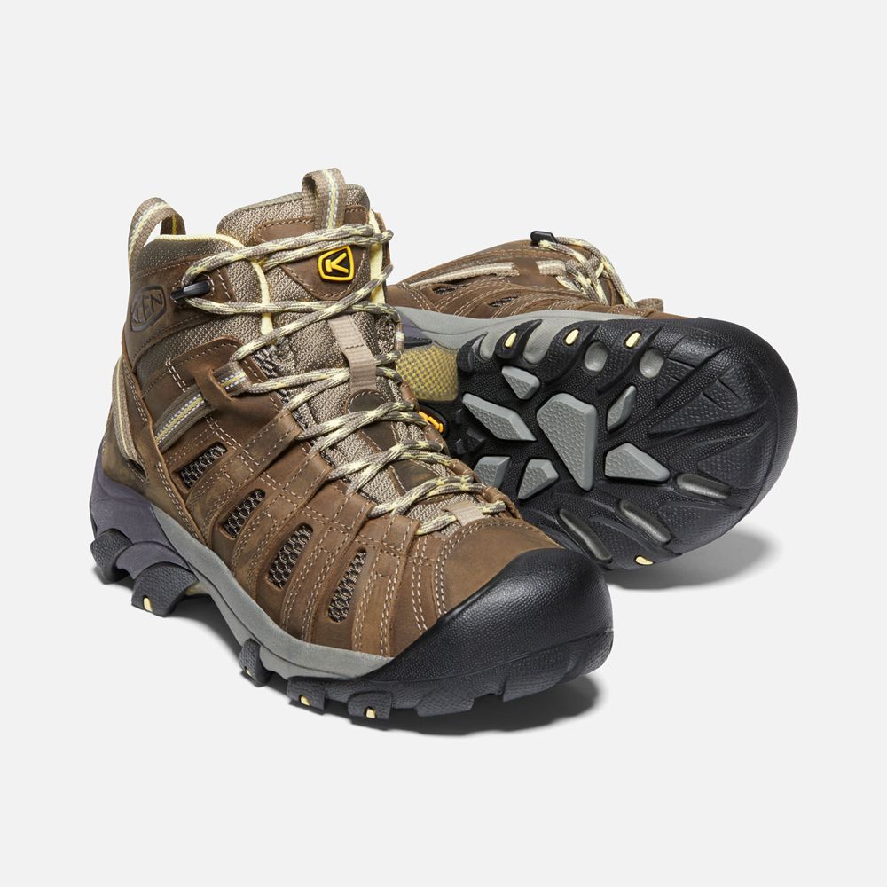 Bottes de Randonnée Keen Femme Marron | Voyageur Mid | KOTNI-0123